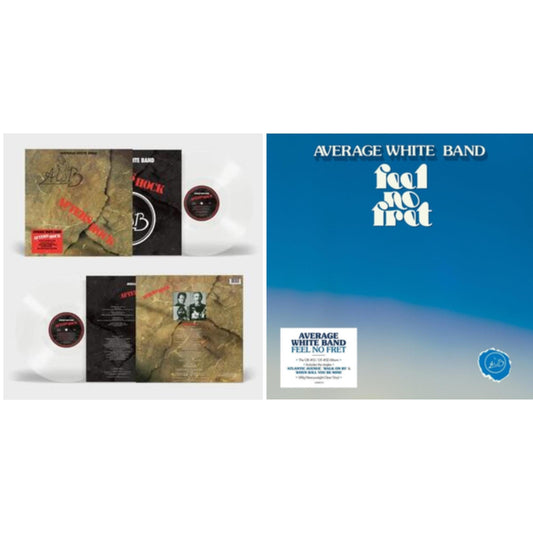 Average White Band - Feel No Fret (Clear LP Vinyl/Import) & Aftershock (180G/Clear LP Vinyl)