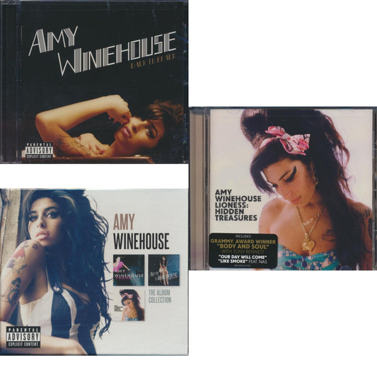 Amy Winehouse - Back To Black & Album Collection & Lioness: Hidden Treasures - CD Bundle