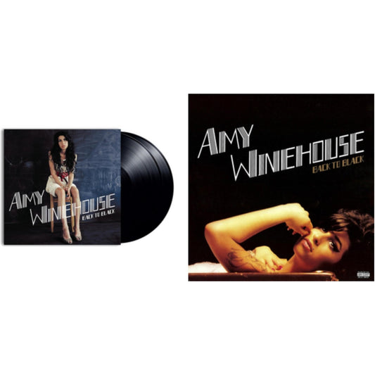 Amy Winehouse - Back To Black (Deluxe Edition) (180G/Dl Card/Limited) & Back To Black - LP Vinyl Bundle