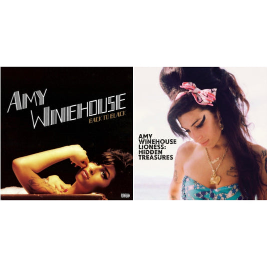 Amy Winehouse - Back To Black & Lioness: Hidden Treasures - LP Vinyl Bundle