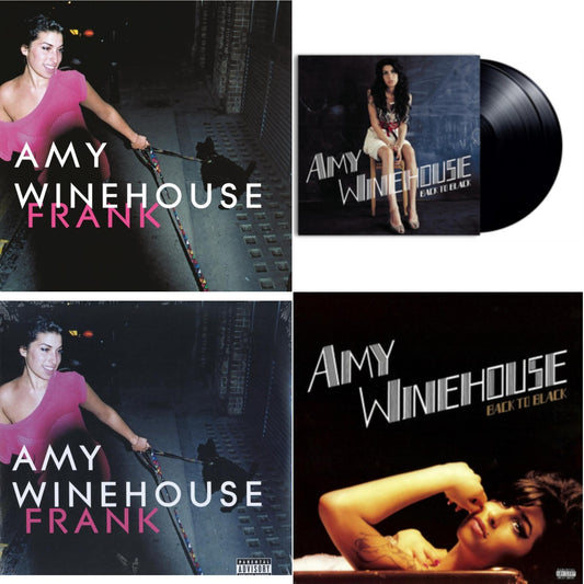 Amy Winehouse - Back To Black (Deluxe Edition) (180G/Dl Card/Limited) & Frank (X) (2LP/Picture Disc) & Back To Black & Frank (Exp)