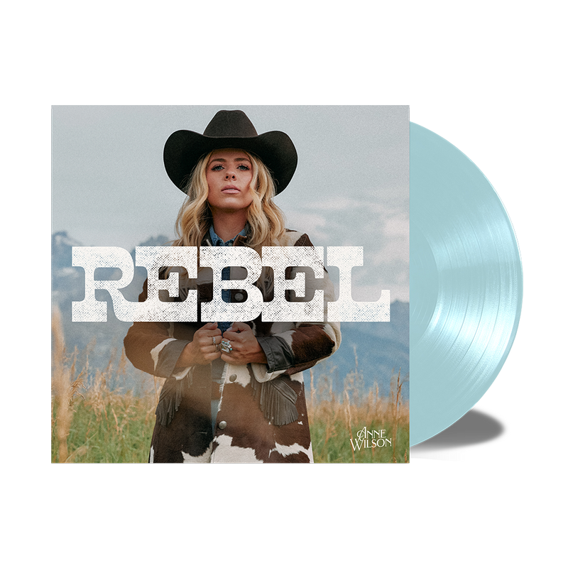 Anne Wilson - Rebel (Blue) [Colored Vinyl] Vinyl Record Album Cover