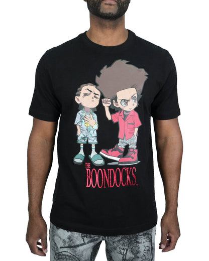 The Boondocks Brothers Black Mens T Shirt
