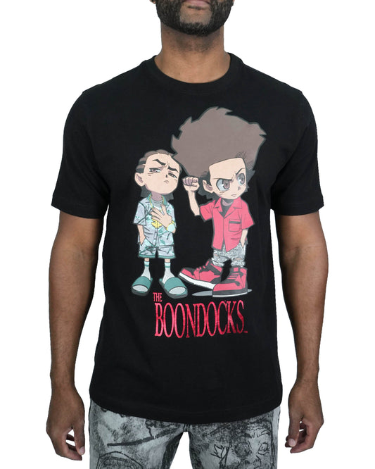 The Boondocks Brothers Black Mens T Shirt