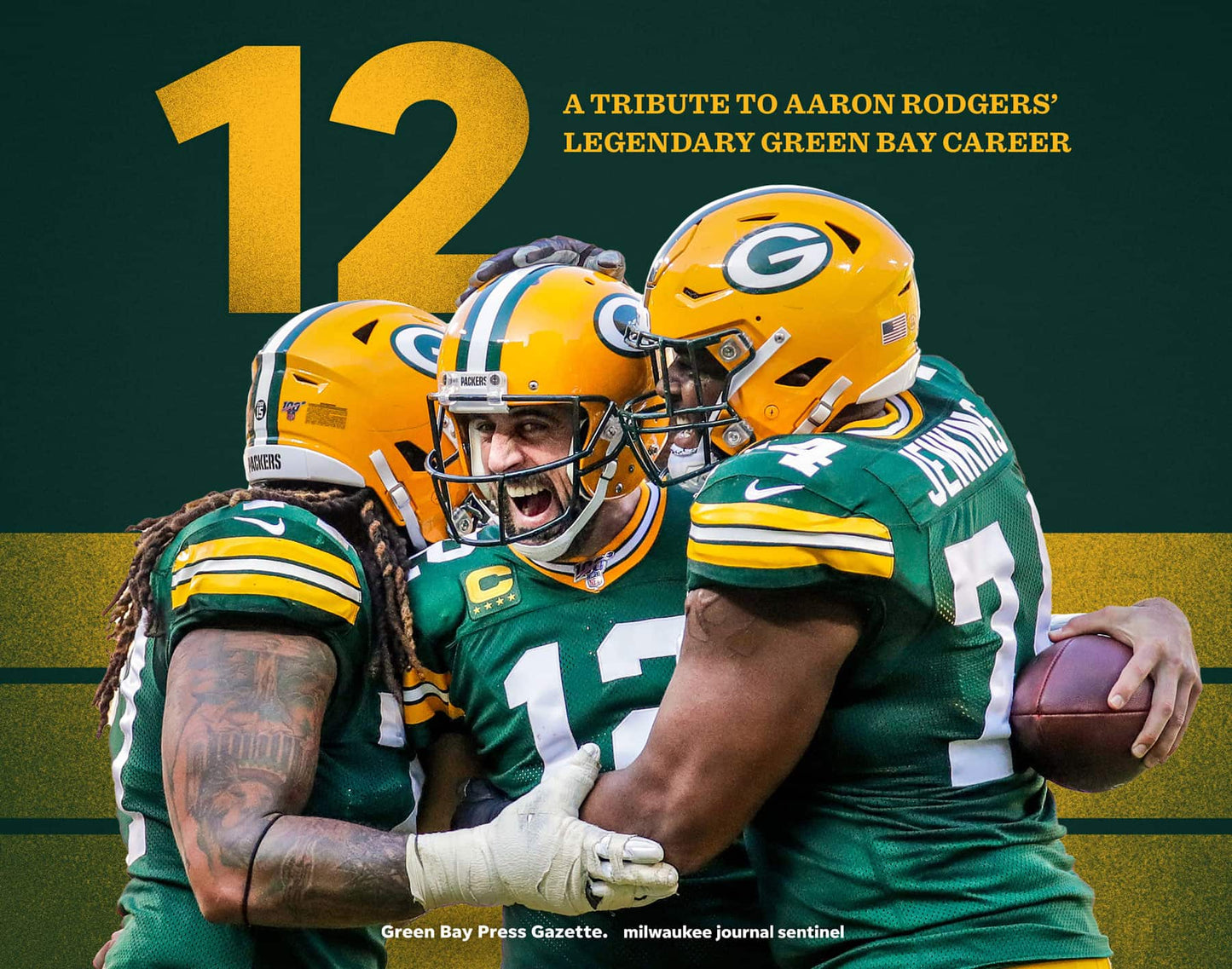 12: A Tribute to Aaron Rodgers' Legendary Green Bay Career Book