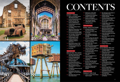 Abandoned Places - Worlds Creepiest Haunted Mysterious Frightening: Alcatraz Frankenstein's Castle Chernobyl