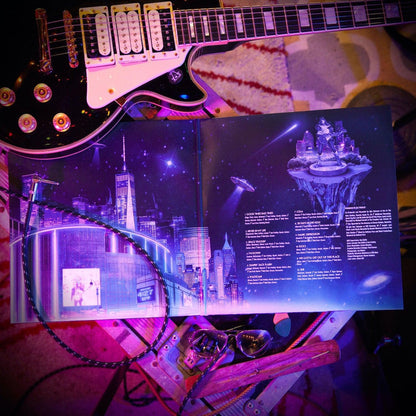 Ace Frehley - Origins Vol. 2 Silver Black Ice Vinyl Record