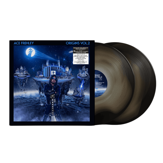 Ace Frehley - Origins Vol. 2 Silver Black Ice Vinyl Record
