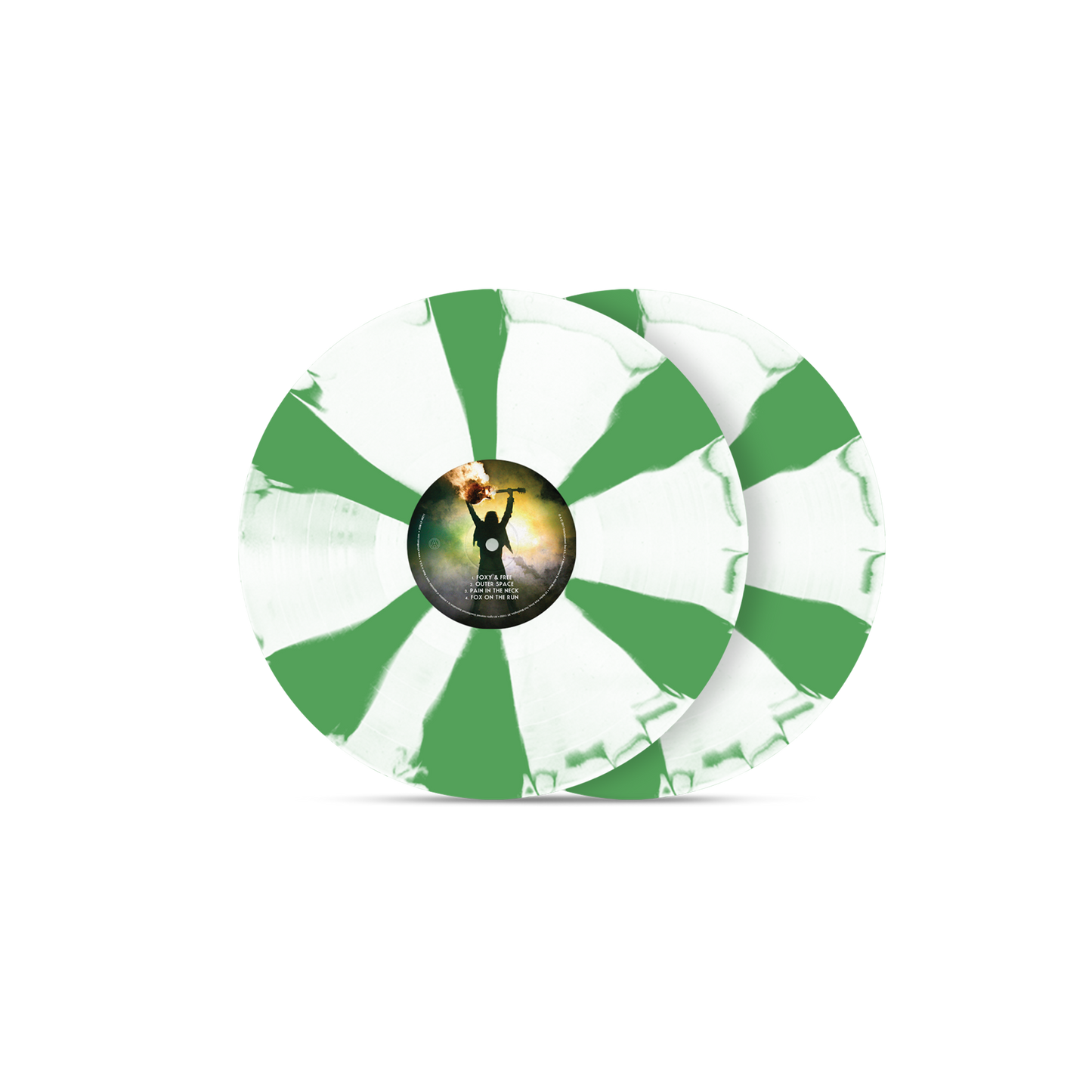 Ace Frehley - Anomaly Neon Green Cornetto Vinyl Record