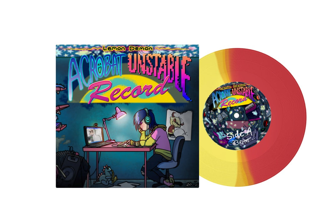 Acrobat Unstable Record - Blood Red/Piss Yellow 7" - Needlejuice Records - Vinyl Record