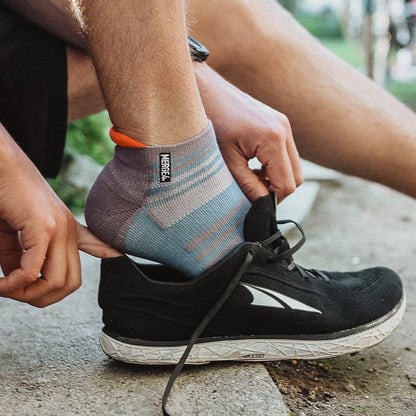 Action Grey Adult Ankle Socks