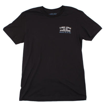 Aaron Lewis Uncle Sam Mens T Shirt Black