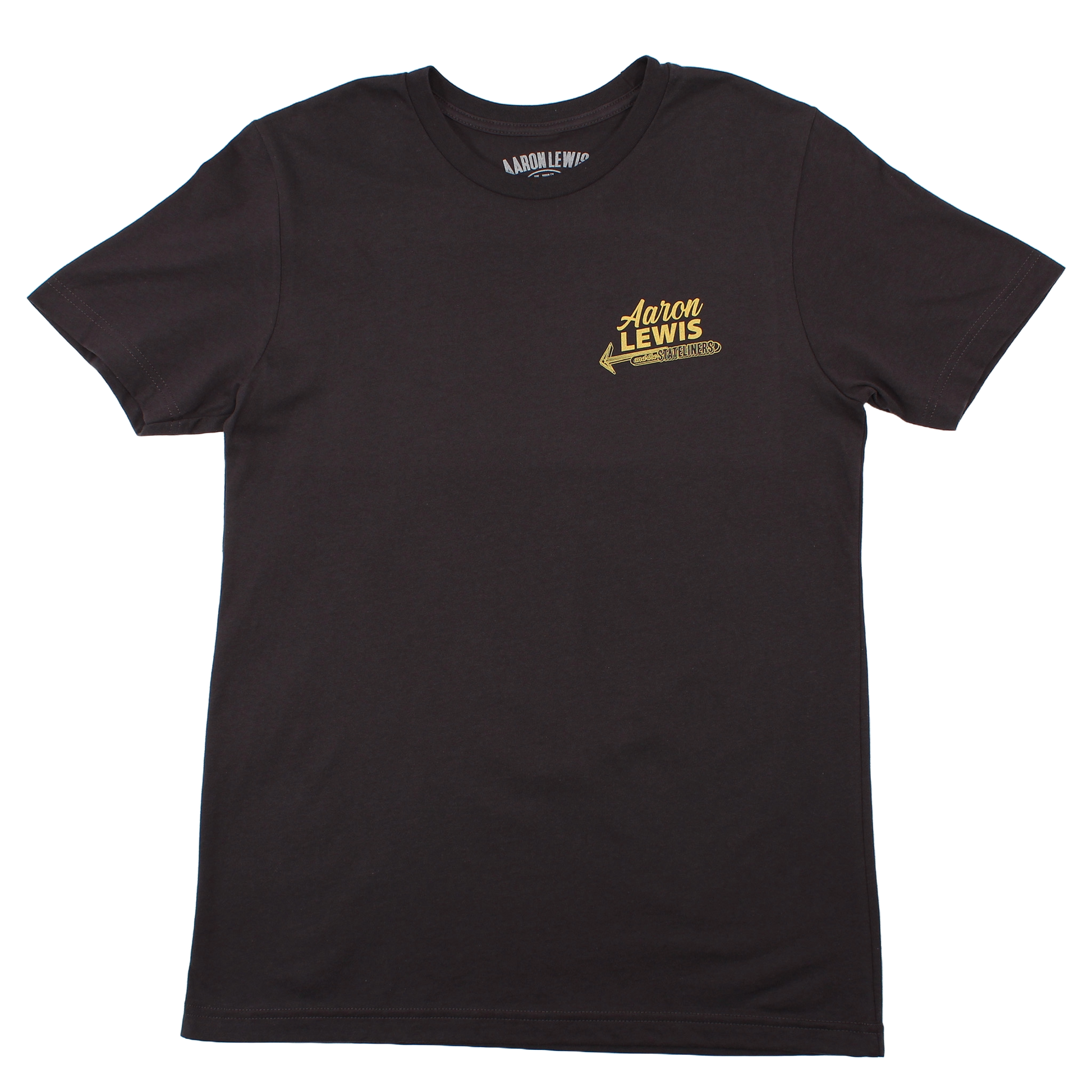 Aaron Lewis 2025 Marquee Tour Mens T Shirt Dark Gray