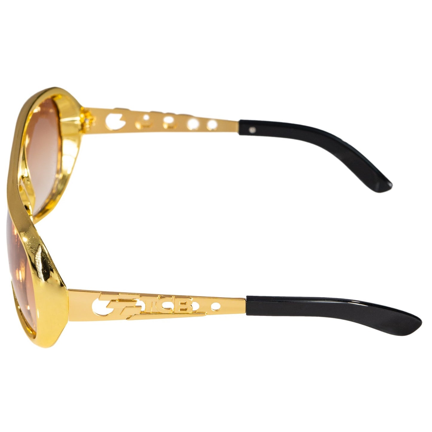 Elvis 1970s Halloween Costume Cosplay Accessory Replica TCB Glasses