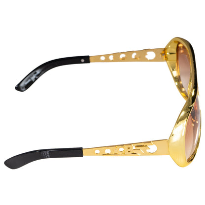 Elvis 1970s Halloween Costume Cosplay Accessory Replica TCB Glasses