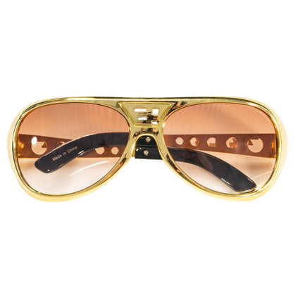 Elvis 1970s Halloween Costume Cosplay Accessory Replica TCB Glasses