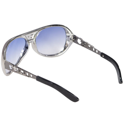 Elvis 1970s Halloween Costume Cosplay Accessory Replica TCB Glasses