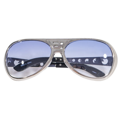 Elvis 1970s Halloween Costume Cosplay Accessory Replica TCB Glasses