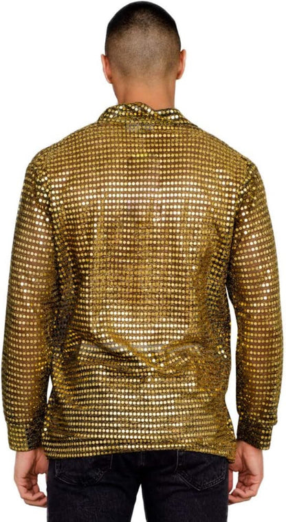 1970s Disco Adult Unisex Halloween Cosplay Costume Shirt