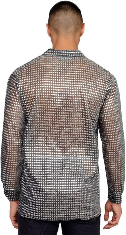 1970s Disco Adult Unisex Halloween Cosplay Costume Shirt
