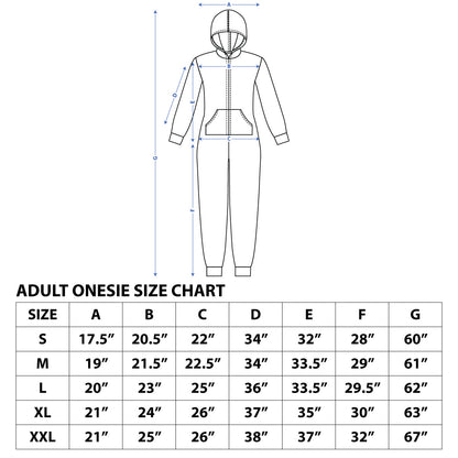 Thing 1 to 6 Interchangeable Patches Adult Union Suit