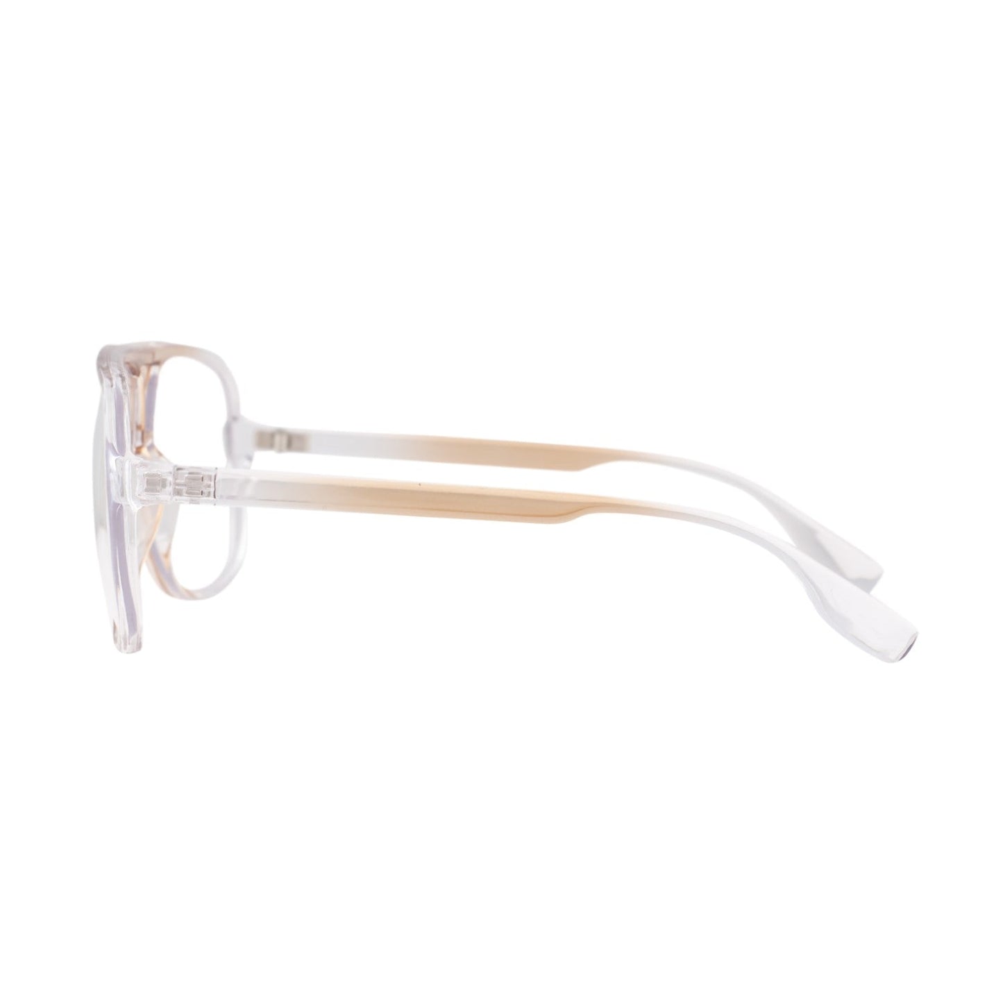 Halloween Costume Cosplay Gold Full Rim Aviator Kip Glasses