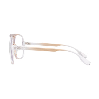 Halloween Costume Cosplay Gold Full Rim Aviator Kip Glasses