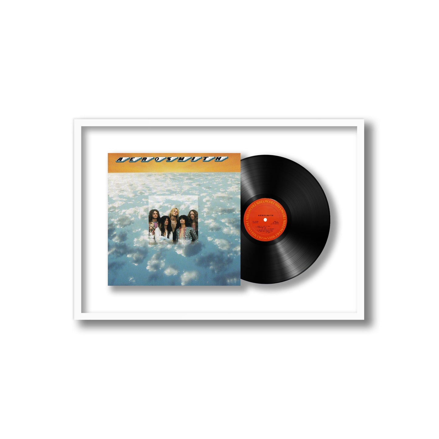 Aerosmith Framed Vinyl Record