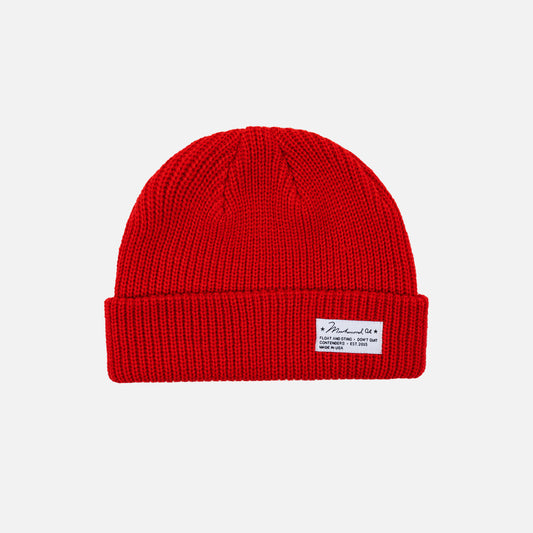 Muhammad Ali Don't Quit Beanie Hat Red