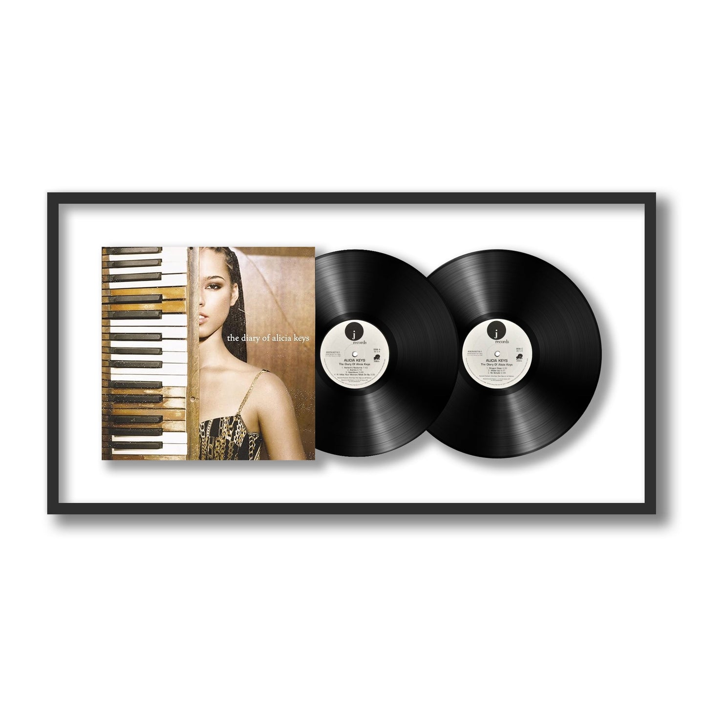 Alicia Keys The Diary of Alicia Keys Framed Vinyl Record