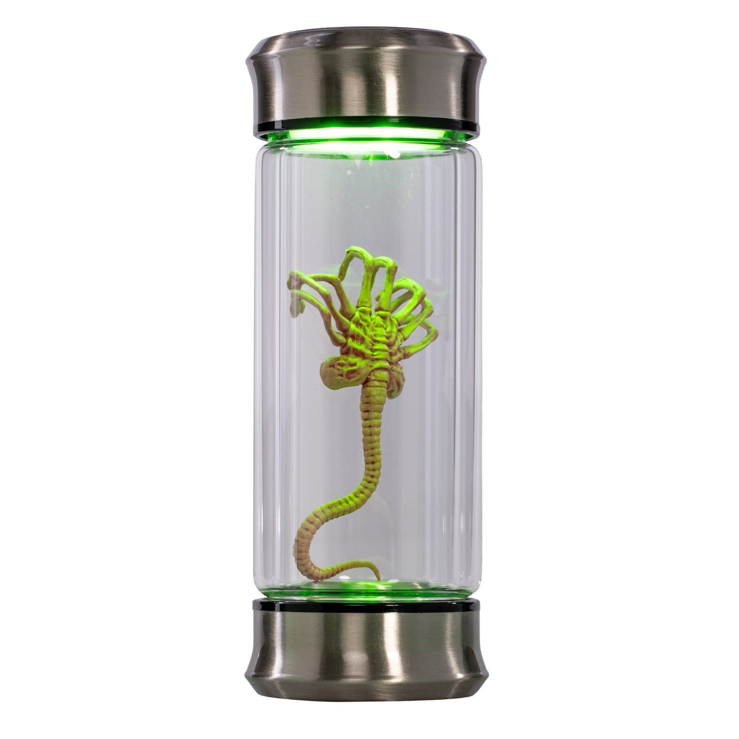 Alien Critter Embryo in Jar Glass Bottle with Display Box 8” Collectible Movie Prop Replica for Halloween Costume