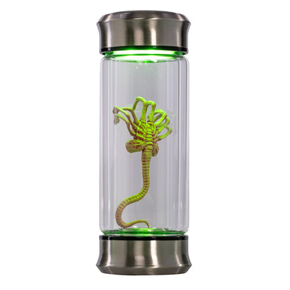 Alien Critter Embryo in Jar Glass Bottle with Display Box 8” Collectible Movie Prop Replica for Halloween Costume
