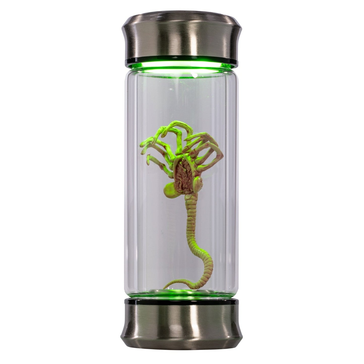 Alien Critter Embryo in Jar Glass Bottle with Display Box 8” Collectible Movie Prop Replica for Halloween Costume