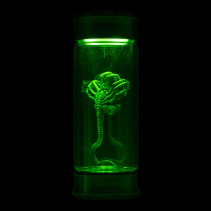 Alien Critter Embryo in Jar Glass Bottle with Display Box 8” Collectible Movie Prop Replica for Halloween Costume