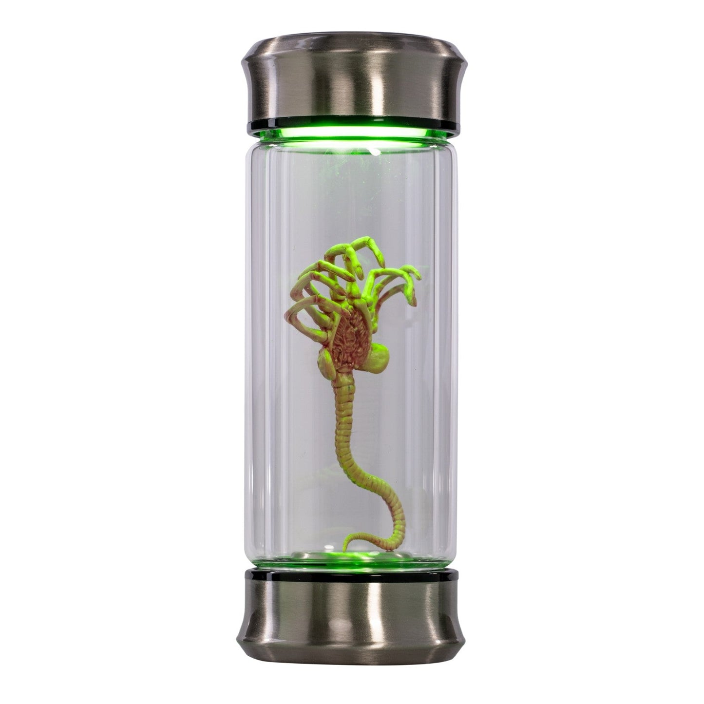 Alien Critter Embryo in Jar Glass Bottle with Display Box 8” Collectible Movie Prop Replica for Halloween Costume