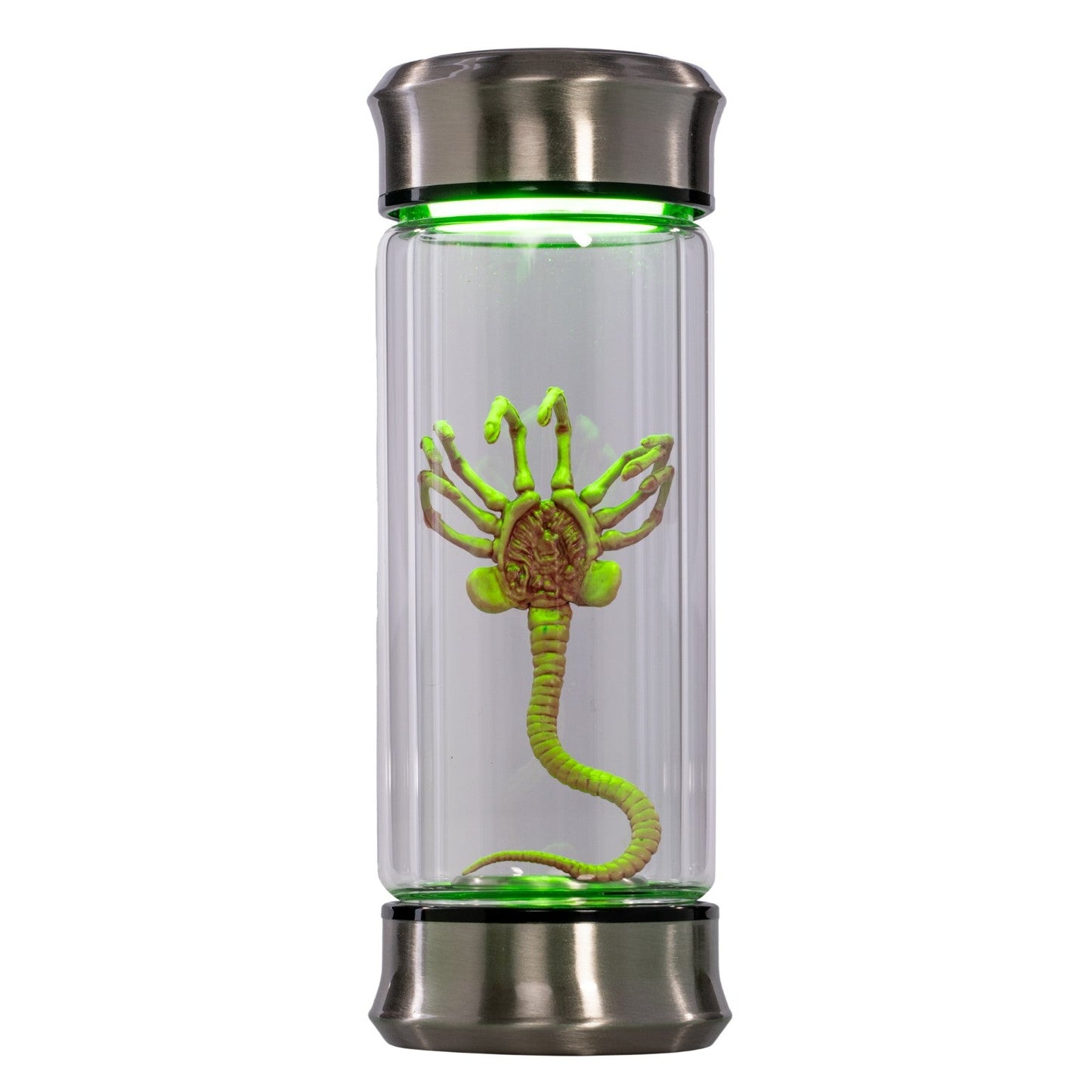 Alien Critter Embryo in Jar Glass Bottle with Display Box 8” Collectible Movie Prop Replica for Halloween Costume