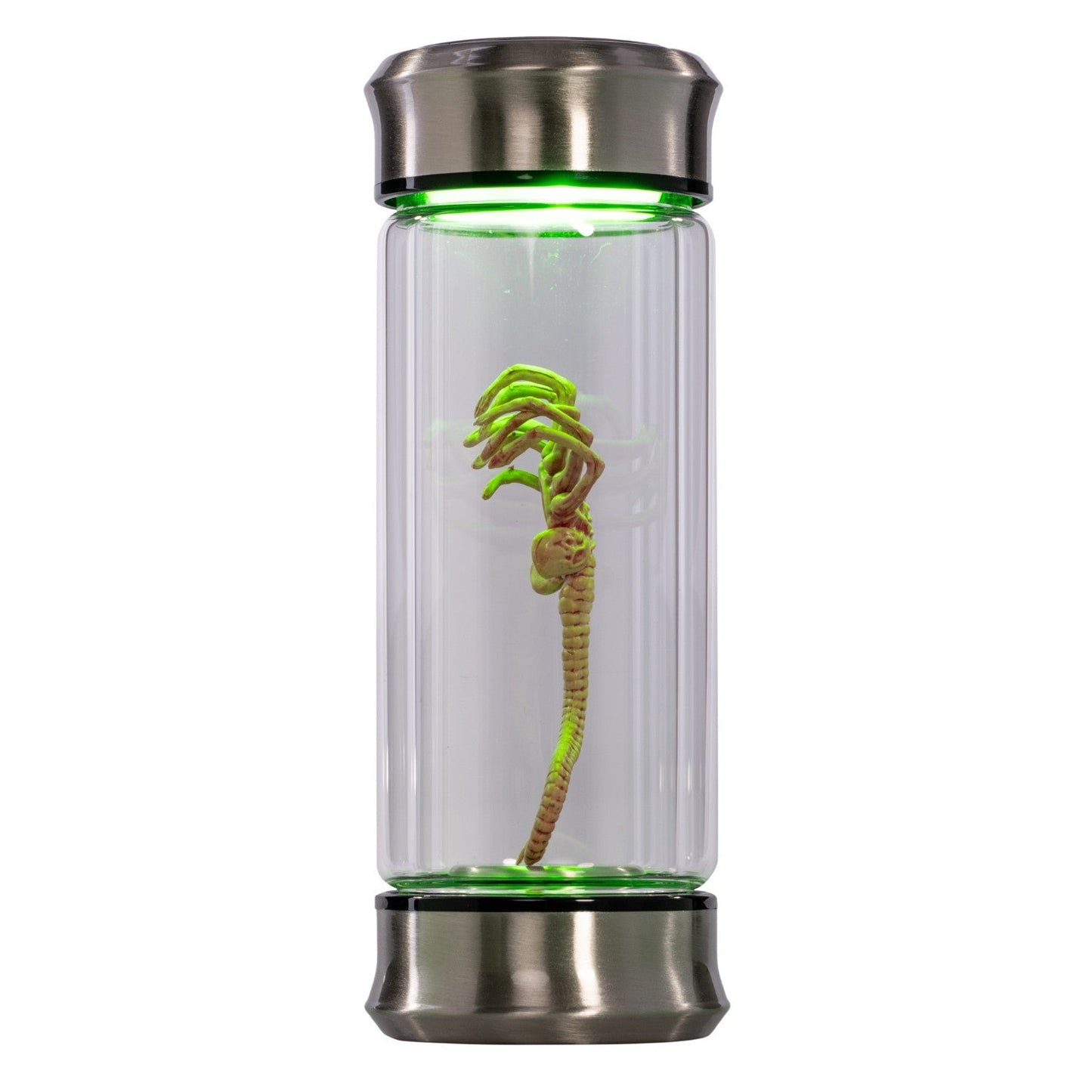 Alien Critter Embryo in Jar Glass Bottle with Display Box 8” Collectible Movie Prop Replica for Halloween Costume