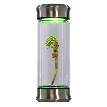 Alien Critter Embryo in Jar Glass Bottle with Display Box 8” Collectible Movie Prop Replica for Halloween Costume