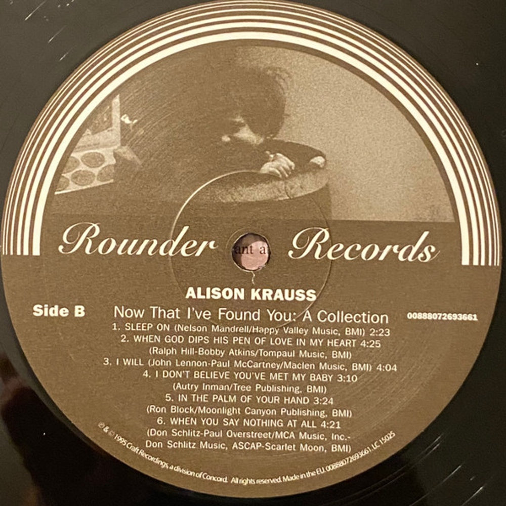 Alison Krauss – Now That I Found You: A Collection (LP Vinyl) Vinyl Record