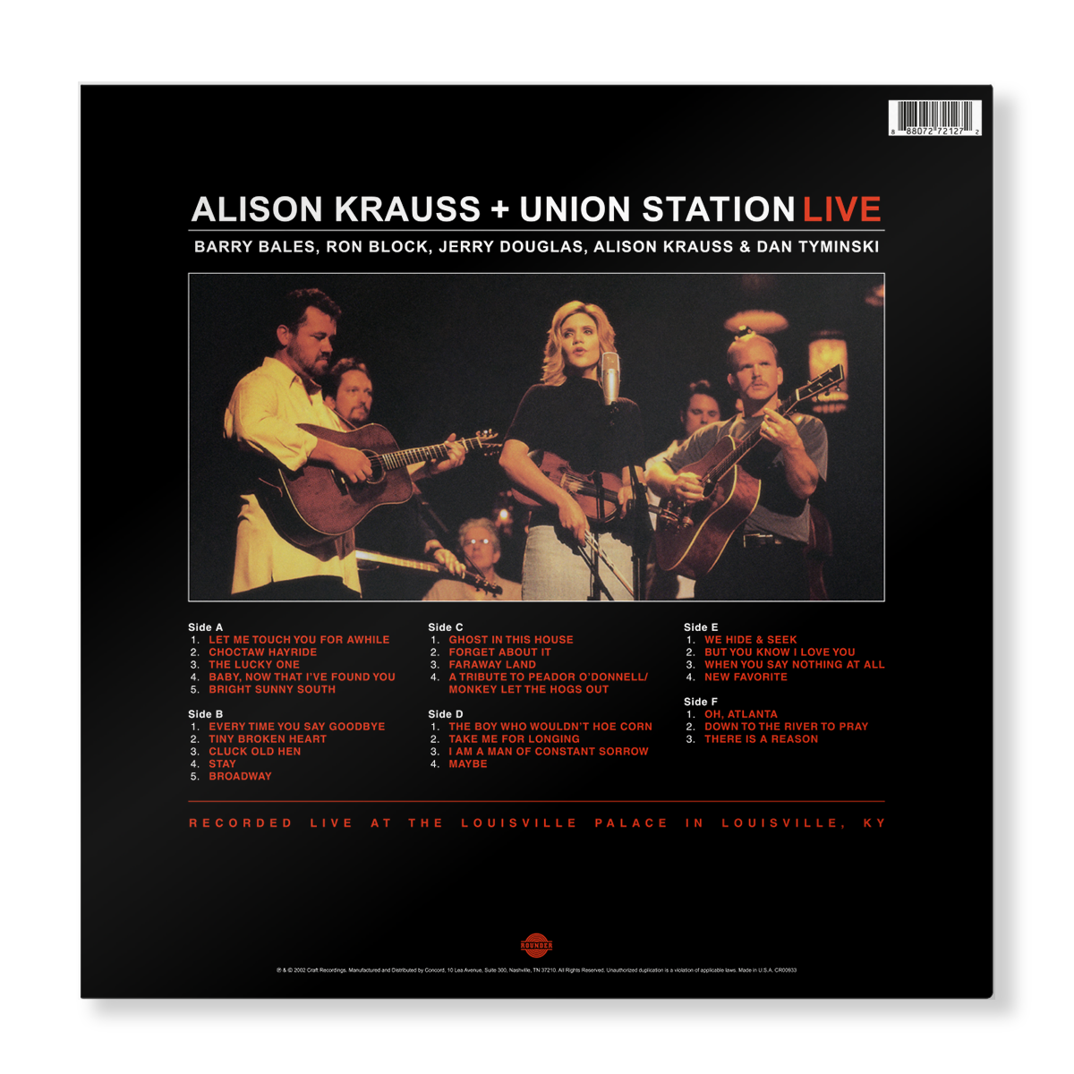 Live (180G 3-LP) Vinyl Record