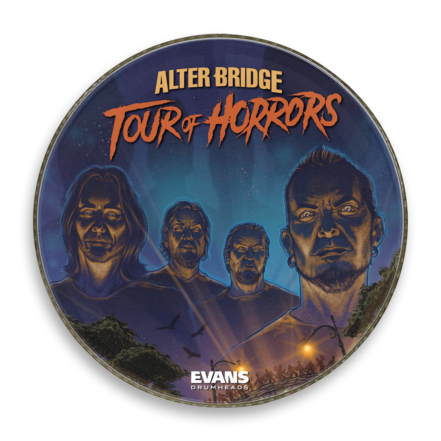 Alter Bridge Tour of Horros 10-Inch Evans Drumhead