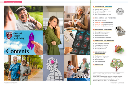 Harvard Health -  Alzheimer's Disease:  A Complete Guide To Reduce Risks, Treatment Options, Symptoms, Therapies, Support Strategies, Preventative Care, Medications, Understanding Alzheimer's & More!
