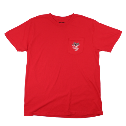 Aaron Lewis The American Patriot Pocket Tour Mens T Shirt Red