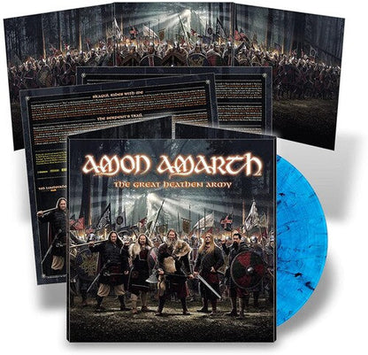 The Great Heathen Army (Gatefold LP Jacket, Colored Vinyl, Blue Smoke) [Vinyl]