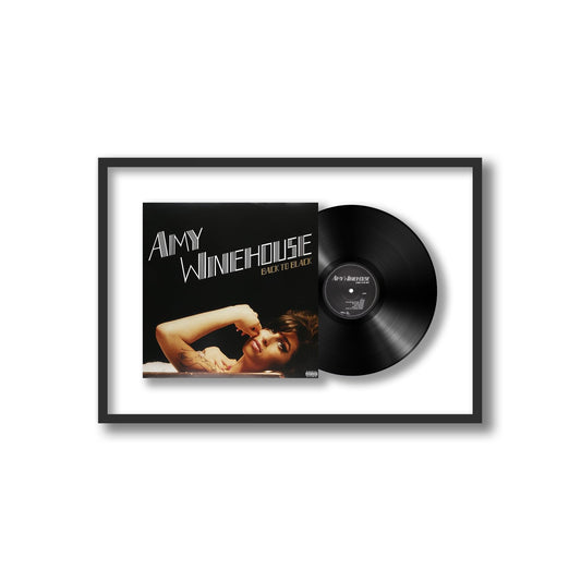 Amy Winehouse Back to Black Framed Vinyl Record