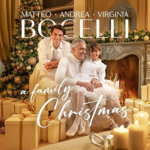 Andrea Bocelli/Matteo Bocelli/Virgina Bocelli - A Family Christmas [LP] Vinyl Record