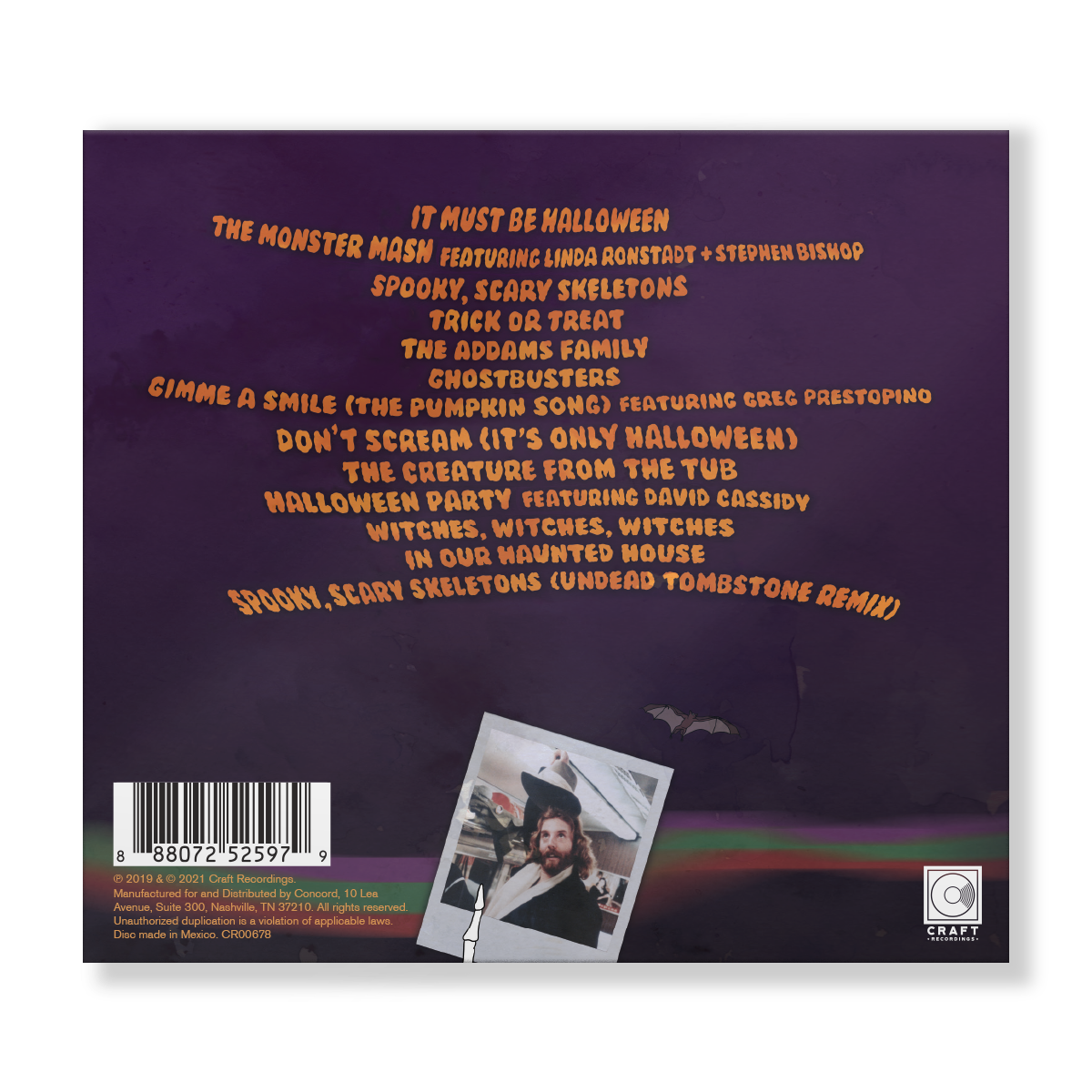 Halloween Howls: Fun & Scary Music Deluxe Music CD
