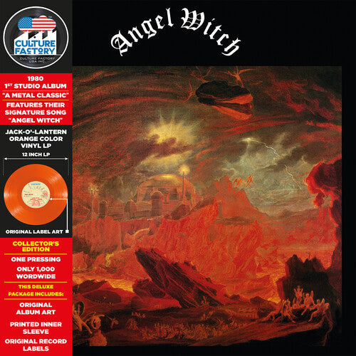Angel Witch (Jack-o'-Lantern Orange Colored Vinyl) [Vinyl] Vinyl Record