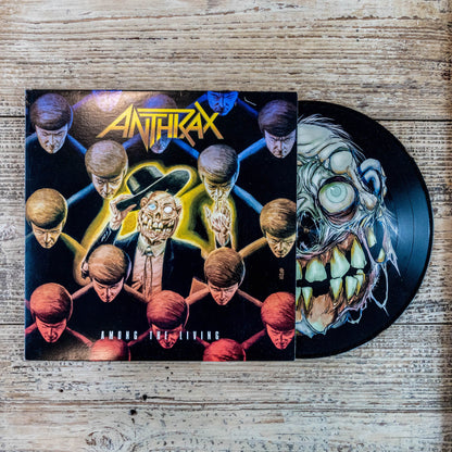 Anthrax Among the Living Vinyl Record Picture Disc LP