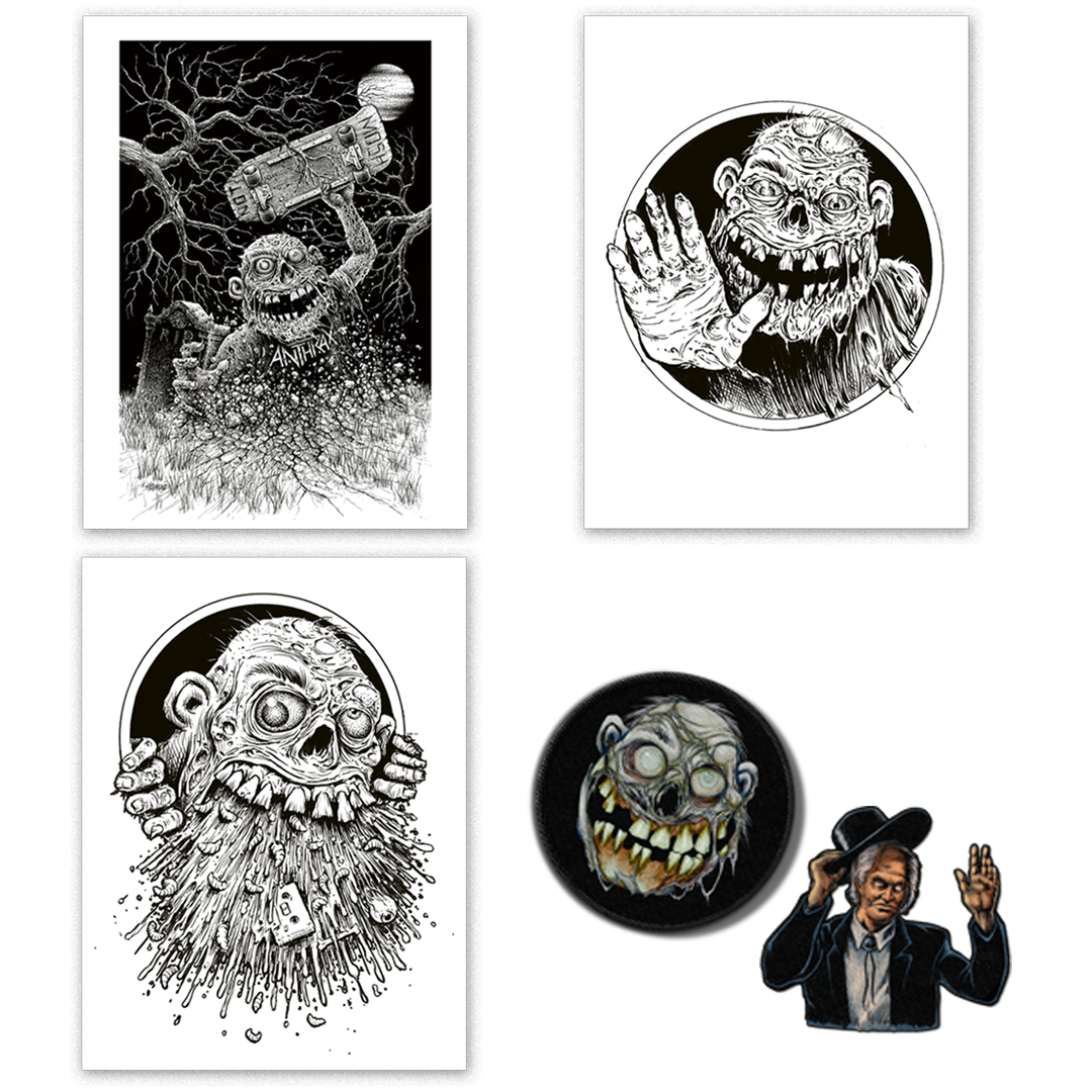 Anthrax Among The Living - Sawblade 3-Print Set (Limited to 100) Book